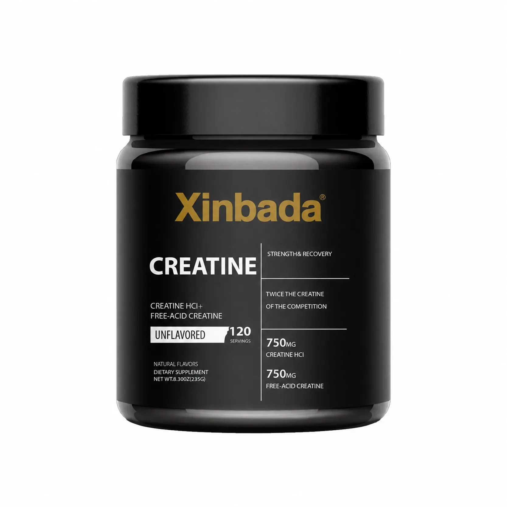 Xinbada Micronized Creatine Monohydrate BCAA Powder OEM ODM