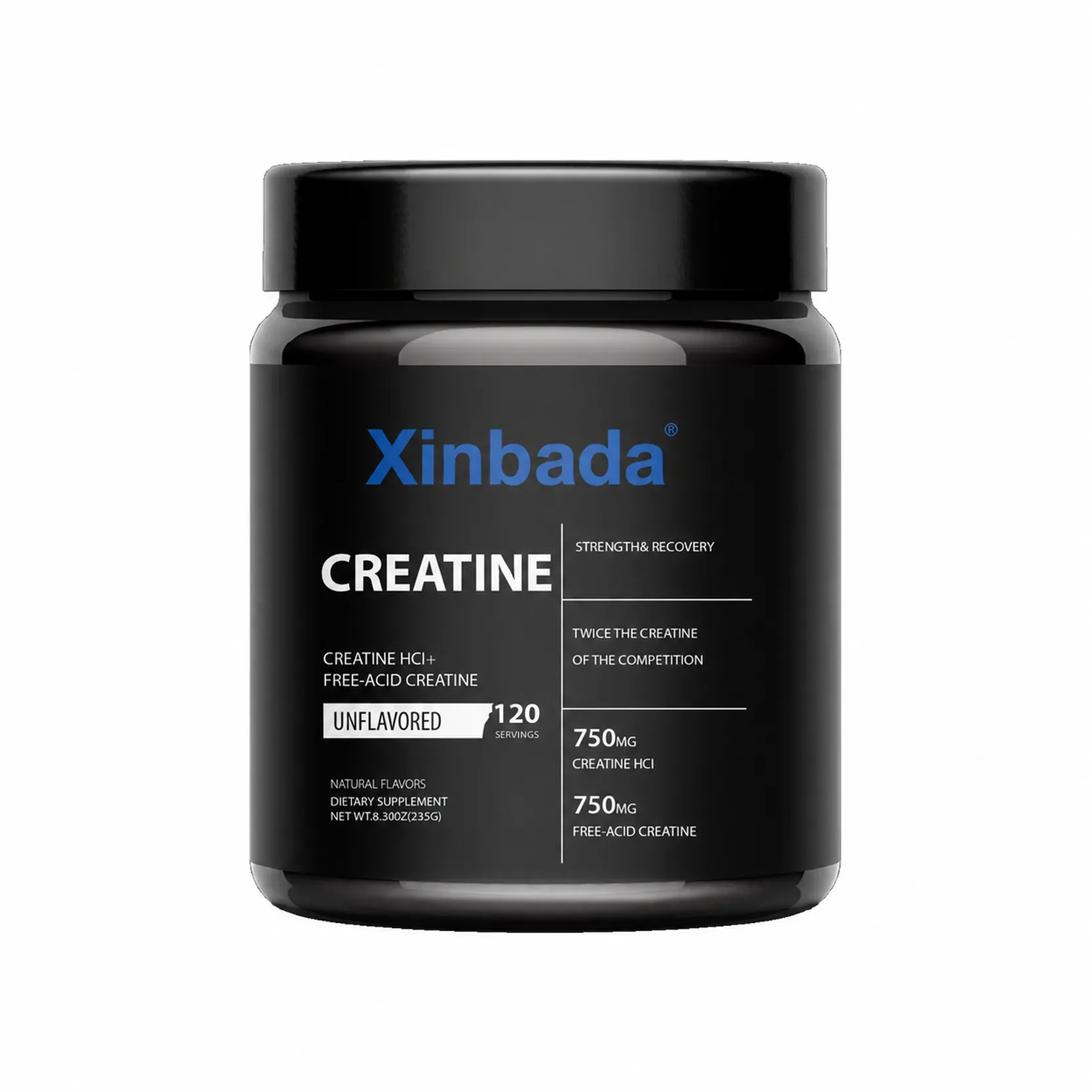 Xinbada 200 Mesh Creatine Monohydrate Powder with BCAA OEM ODM