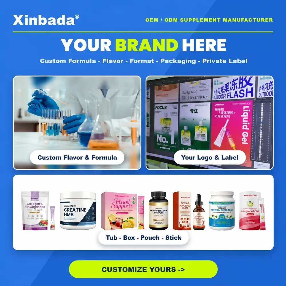 Xinbada Creatine Electrolyte Stick Packs 5 g Creatine 800 mg Sodium 30 Sticks product gallery image 3