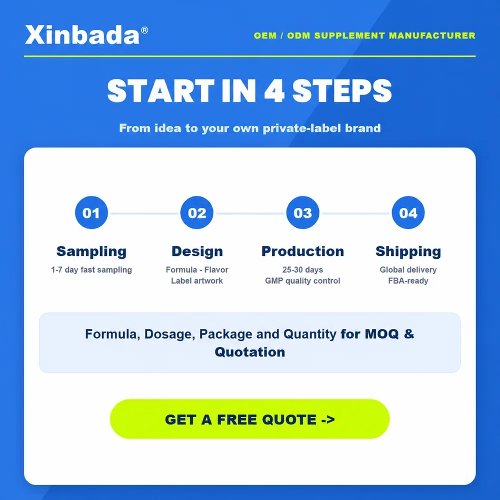 Xinbada Creatine Electrolyte Stick Packs 5 g Creatine 800 mg Sodium 30 Sticks product gallery image 6