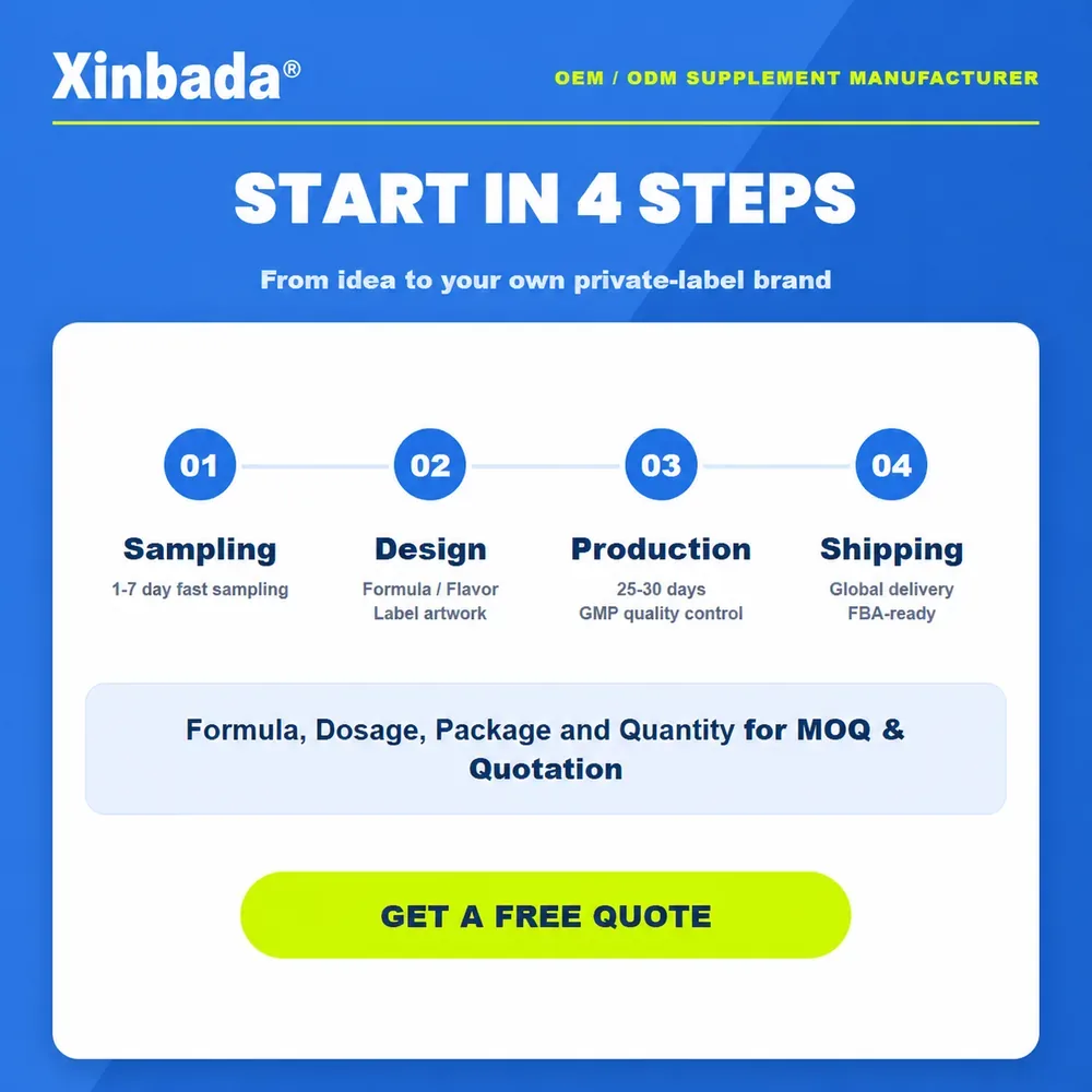 Xinbada Creatine Monohydrate Gummies Private Label product gallery image 6