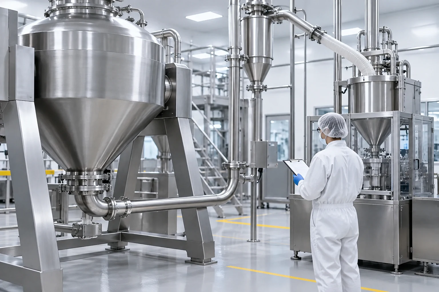 Powder production line reviewed for release readiness