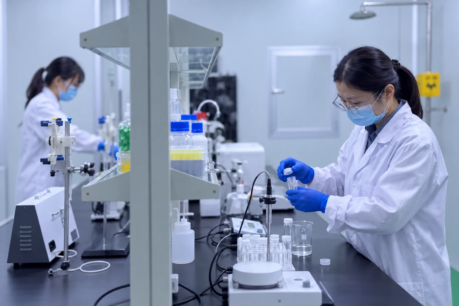Illustrative laboratory sample review based on the site reference