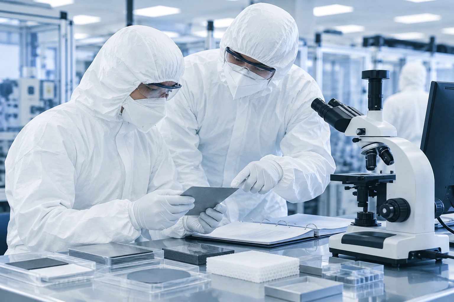 Illustrative laboratory review of supplement material evidence