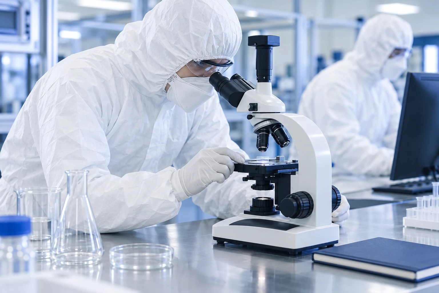 Same-site laboratory reference illustrating checks on defined supplement components